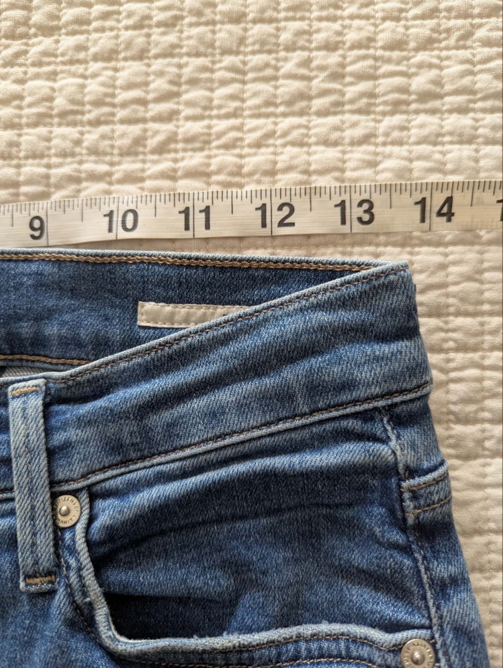 Citizens of Humanity Ella Premium Vintage Mid-Rise Cropped Jeans Size 25 - Picture 9 of 11